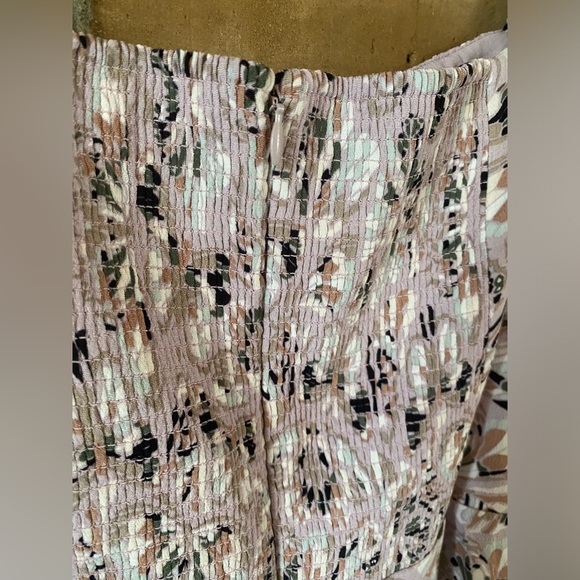 ARITZIA SUNDAY BEST rachel dress puff sleeve mini dress butterfly pastel large - Picture 8 of 9